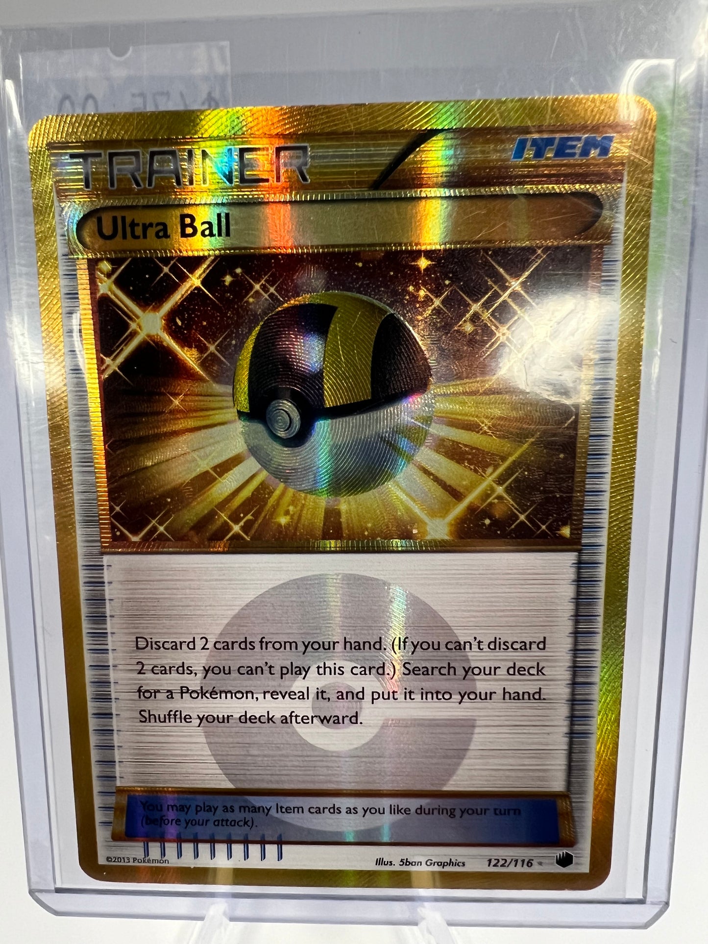 Pokémon Ultra Ball #122/116 Plasma Freeze