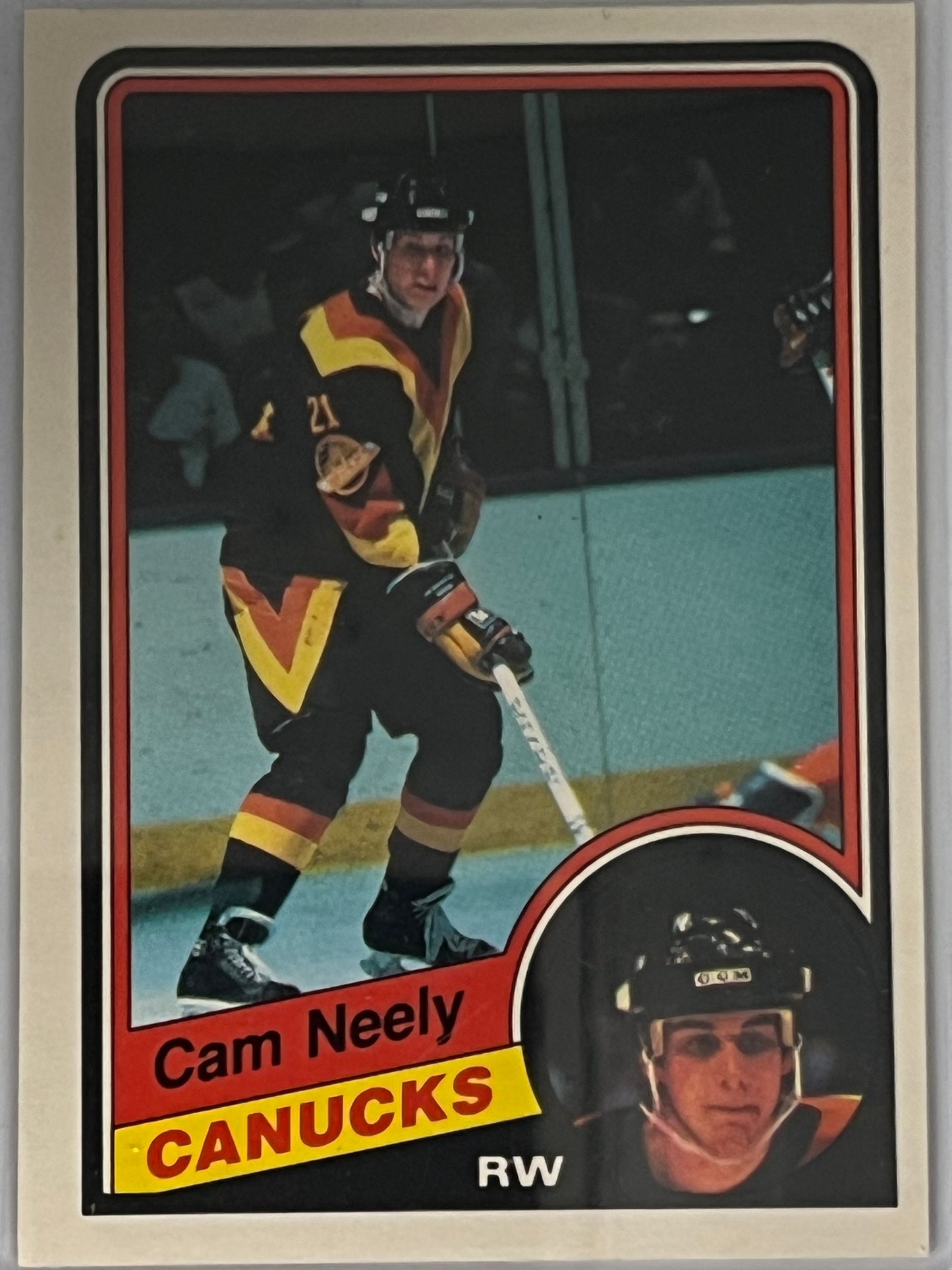 Hockey Cam Neely #327 ( 1984 O-Pee-Chee)