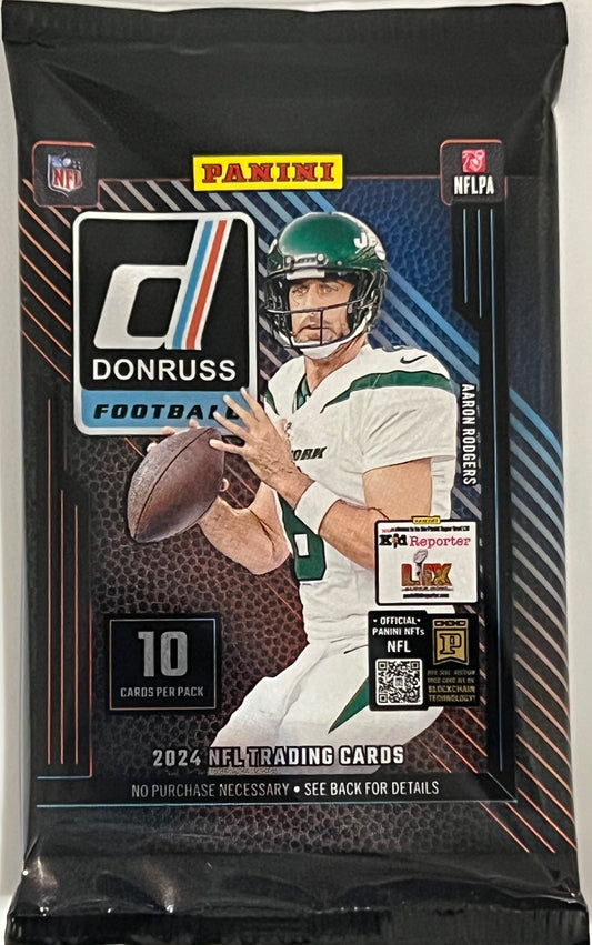 2024 Panini Donruss Football Single Card Packs