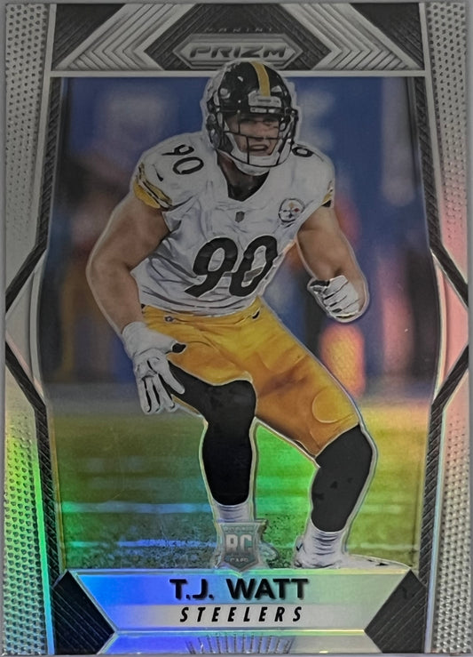 Football T.J. Watt #216 (Panini Prizm Football)