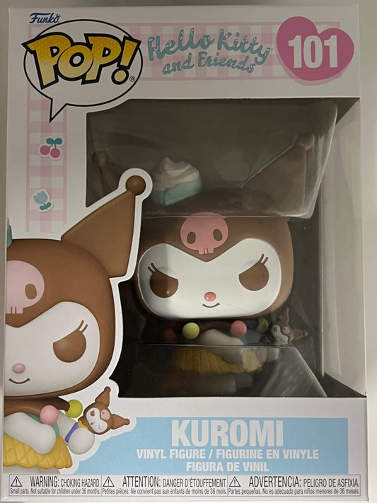 Pop Sanrio Hello Kitty Ice Cream Kuromi Figure