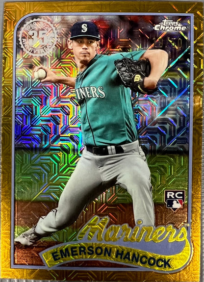 Baseball Emerson Hancock (35 year Anniversary Topps Chrome) #2T89C-9 Numbered 19/50