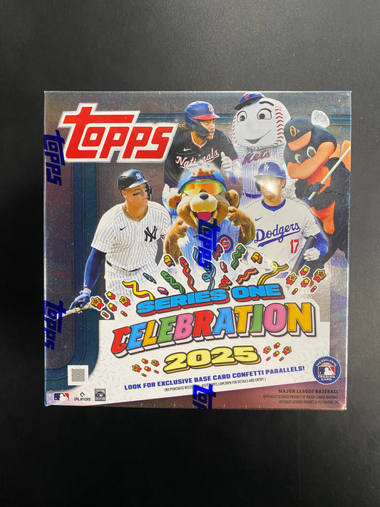 2025 Topps Baseball Series One Celebration Mega Box