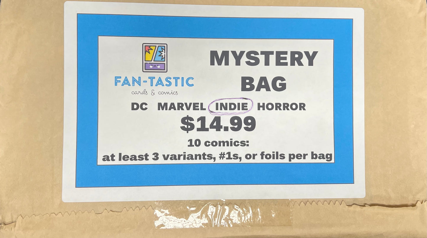 Indie Mystery Comic Bag