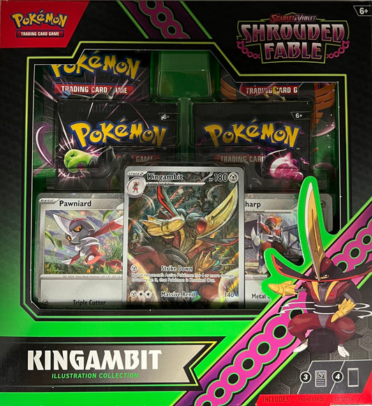 Pokémon Scarlet and Violet Shrouded Fable Kingambit Illustration Collection