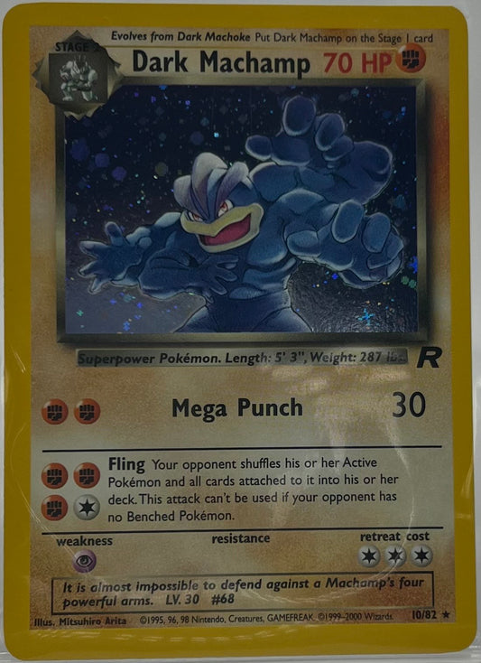 Pokemon Dark Machamp 10/82 (Team Rocket)