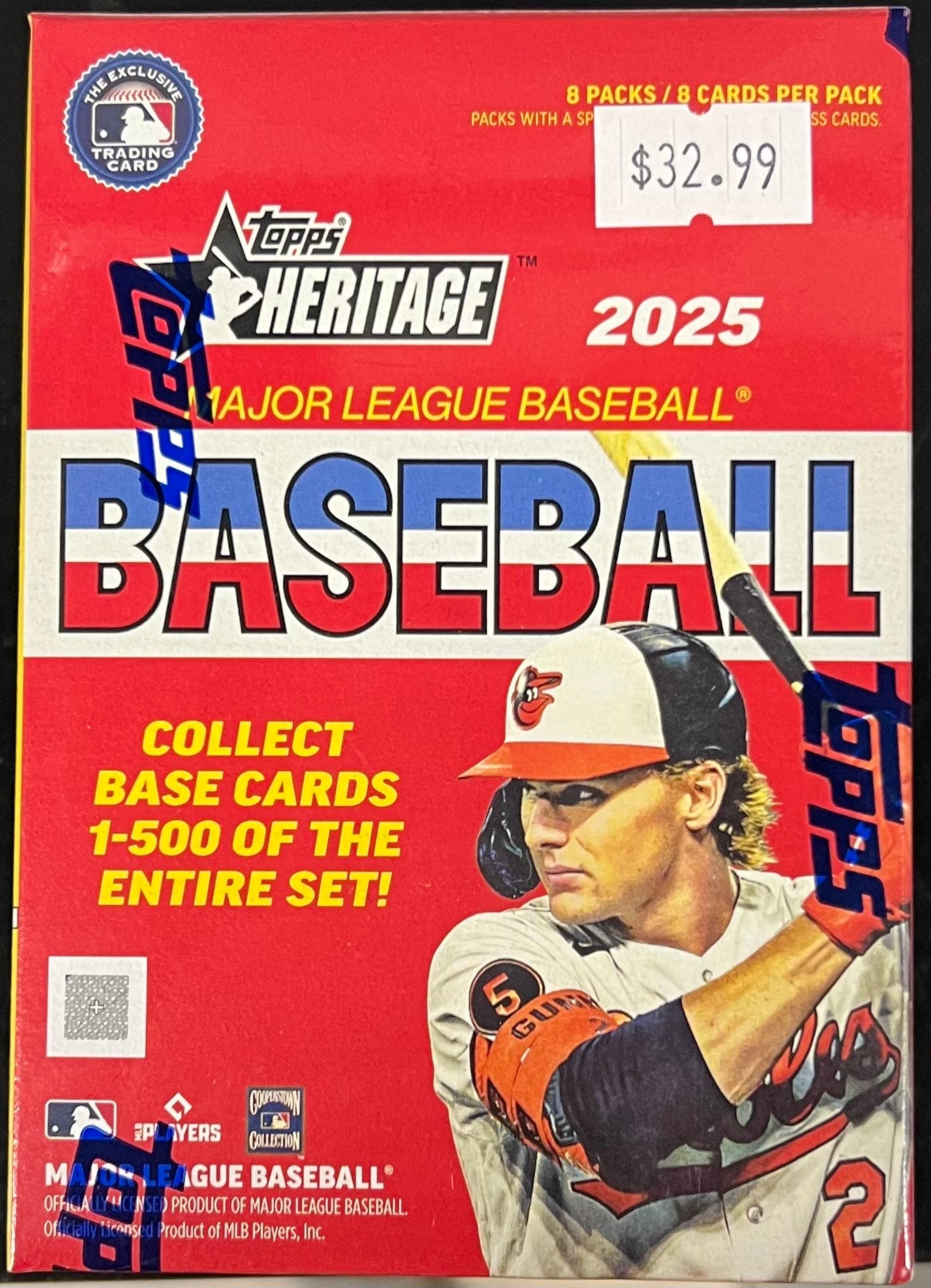 2025 Baseball Heritage Blaster Box