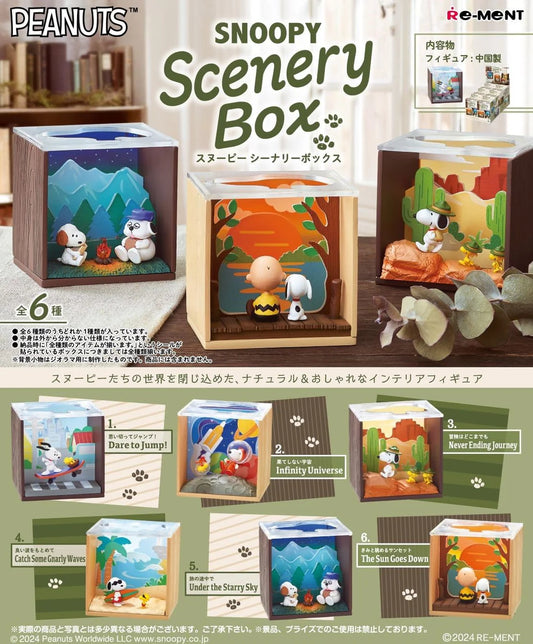 Re-Ment Peanuts Snoopy Scenery Blind Box