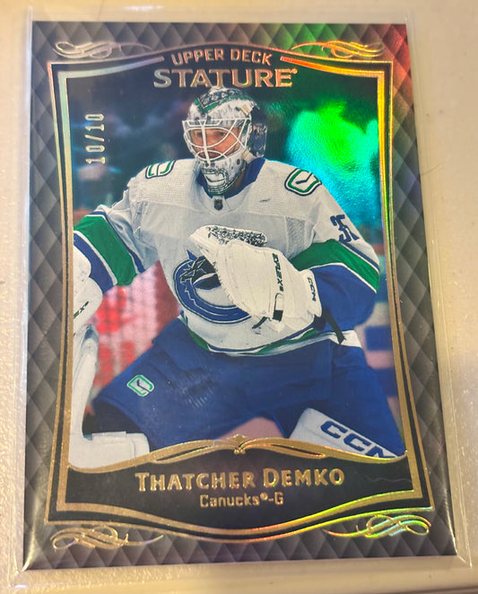 Thatchet Demko - 2025 Upper Deck Stature Black - #6