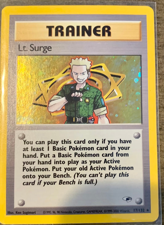 Lt. Surge - English - Foil #17