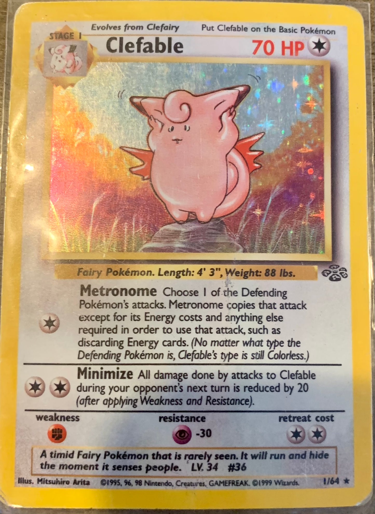 Clefable - English - Foil - #36