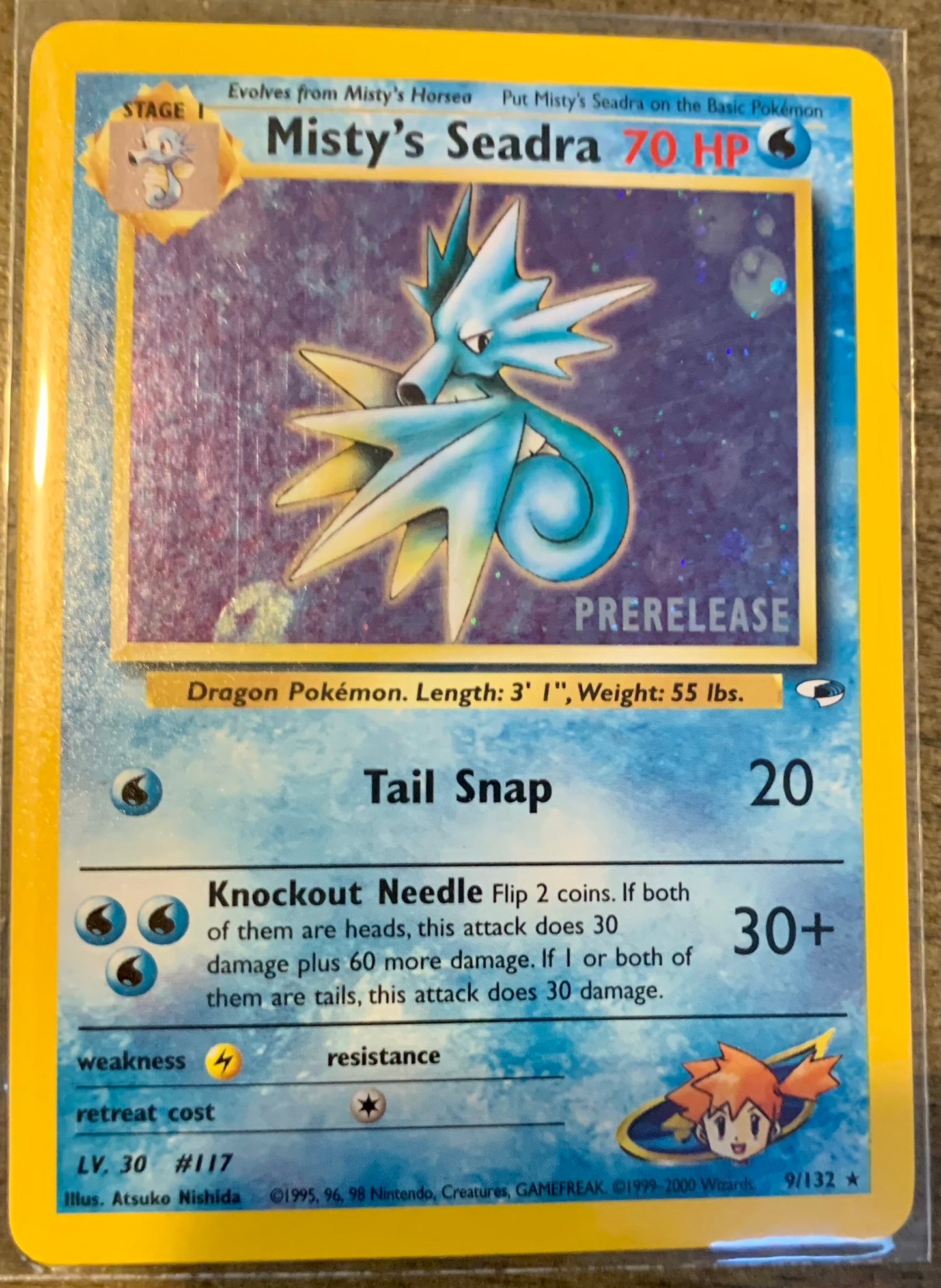 Misty's Seadra - English - Foil - #9