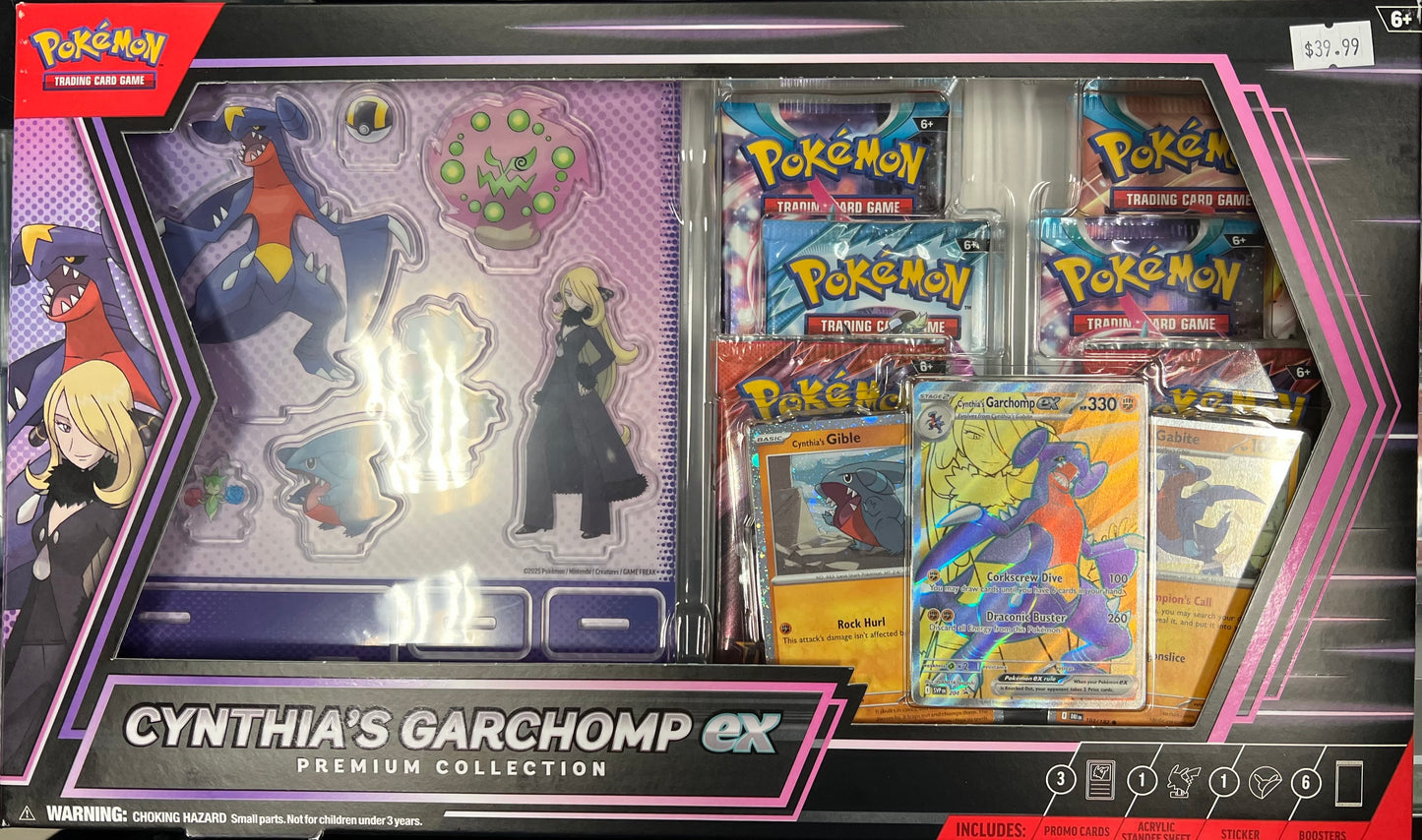 Cynthia's Garchomp Ex Premium Collection