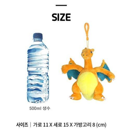 POKEMON PLUSH CLIP - CHARIZARD 13 CM