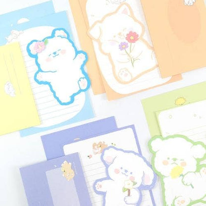SLEEPING DOG FLOWER ROAD LETTER SET