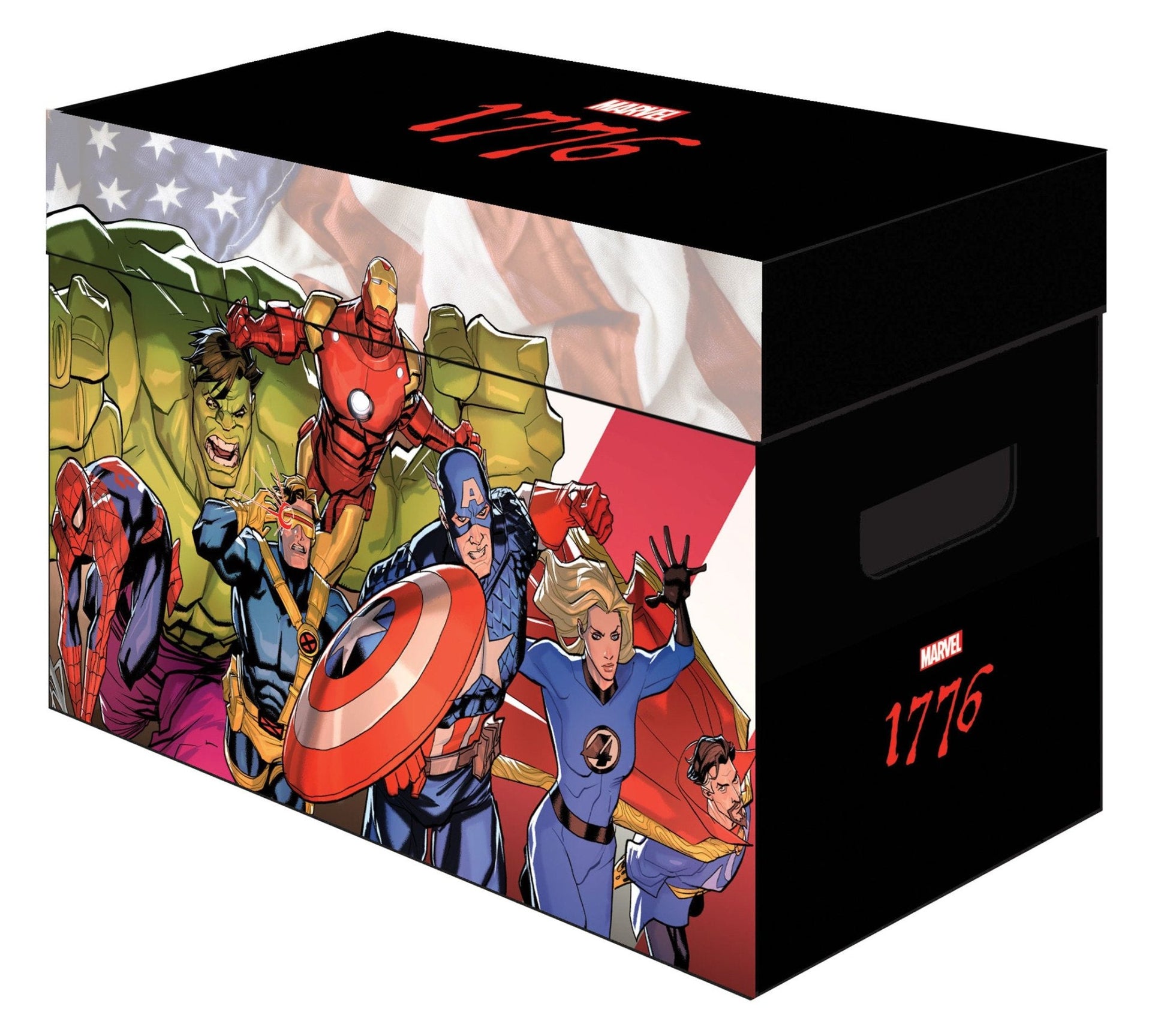 Comic Supplies - Marvel Graphic Comic Box: 1776 [Bundles Of 5] - Fan - Tastic Cards & Comics - Marvel Comics