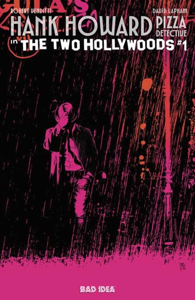 Comics - Hank Howard Pizza Detective The Two Hollywoods 1 (Of 2) Cover C Andrea Sorrentino Variant - Fan-Tastic Cards & Comics - Bad Idea