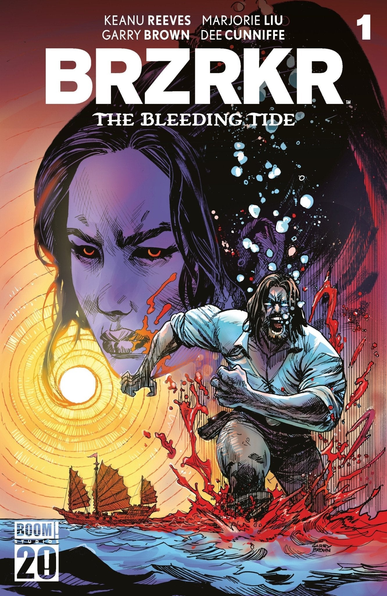 Comics - BRZRKR: The Bleeding Tide 1 A Main (Dressed, Brown) - Fan-Tastic Cards & Comics - Boom! Studios