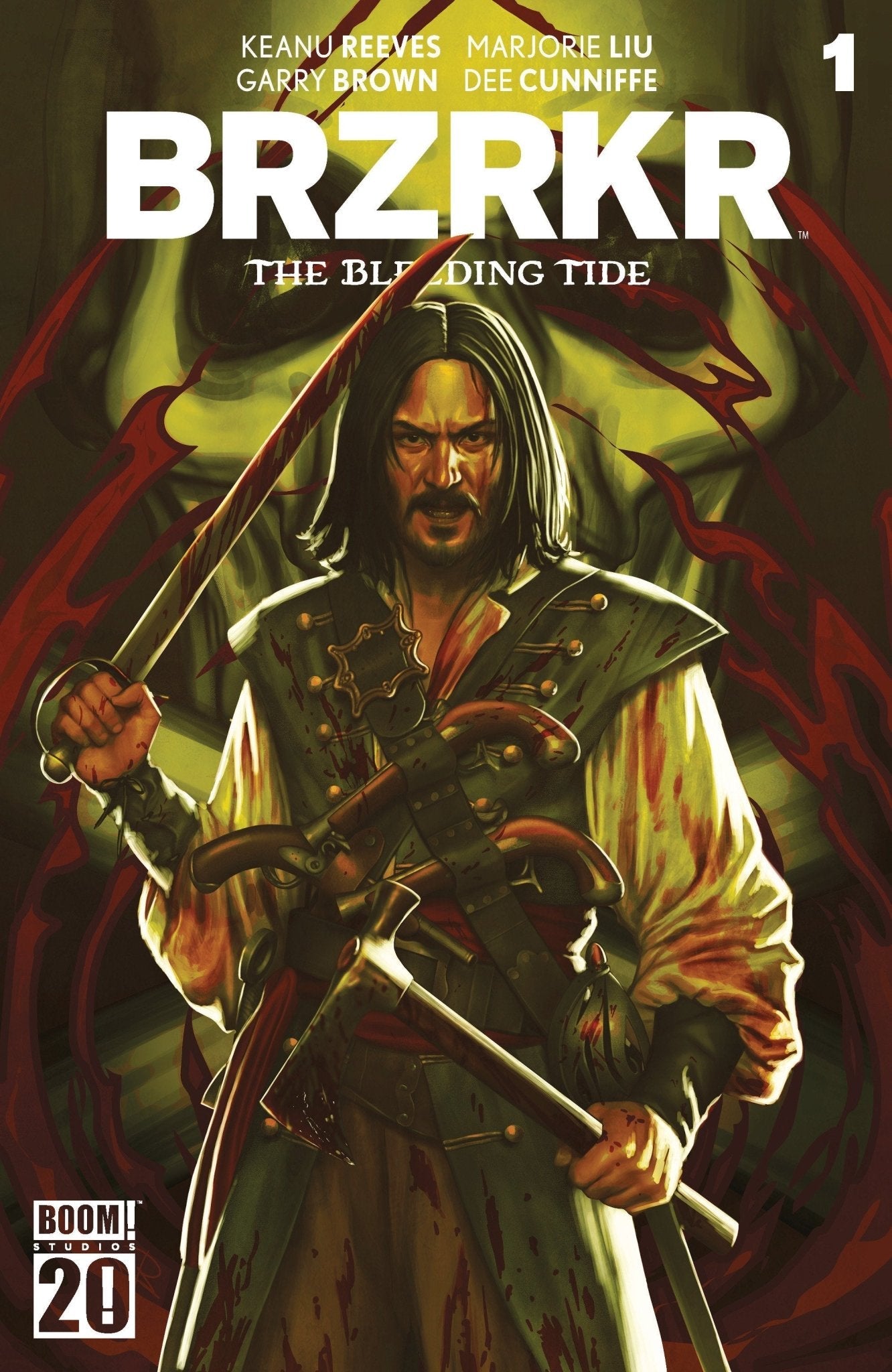 Comics - BRZRKR: The Bleeding Tide 1 B Variant (Dressed, Puebla) - Fan-Tastic Cards & Comics - Boom! Studios