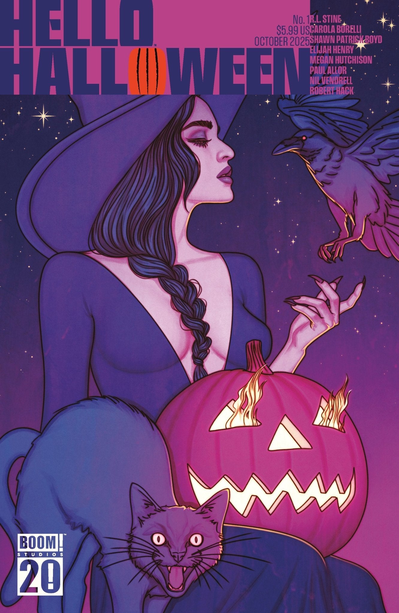 Comics - Hello Halloween 1 E Boom 20th Anniversary Variant (Dressed, Frison) - Fan - Tastic Cards & Comics - Boom! Studios