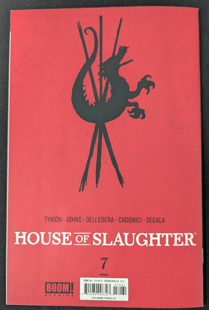 Comics - House of Slaugher Variant Virgin 2022 1:75 Francesco Francavilla - Fan - Tastic Cards & Comics - Boom! Studios
