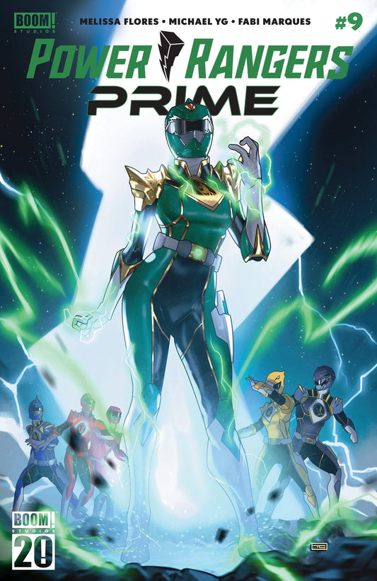 Comics - Power Rangers Prime 9 A Main (Dressed, Clarke) - Fan - Tastic Cards & Comics - Boom! Studios