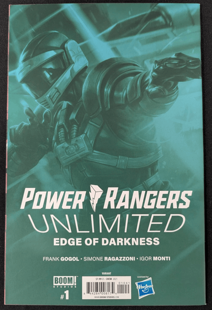 Comics - Power Rangers: Unlimited 1:50 Edge of Darkness 1 Derrick Chew 2021 - Fan - Tastic Cards & Comics - Boom! Studios