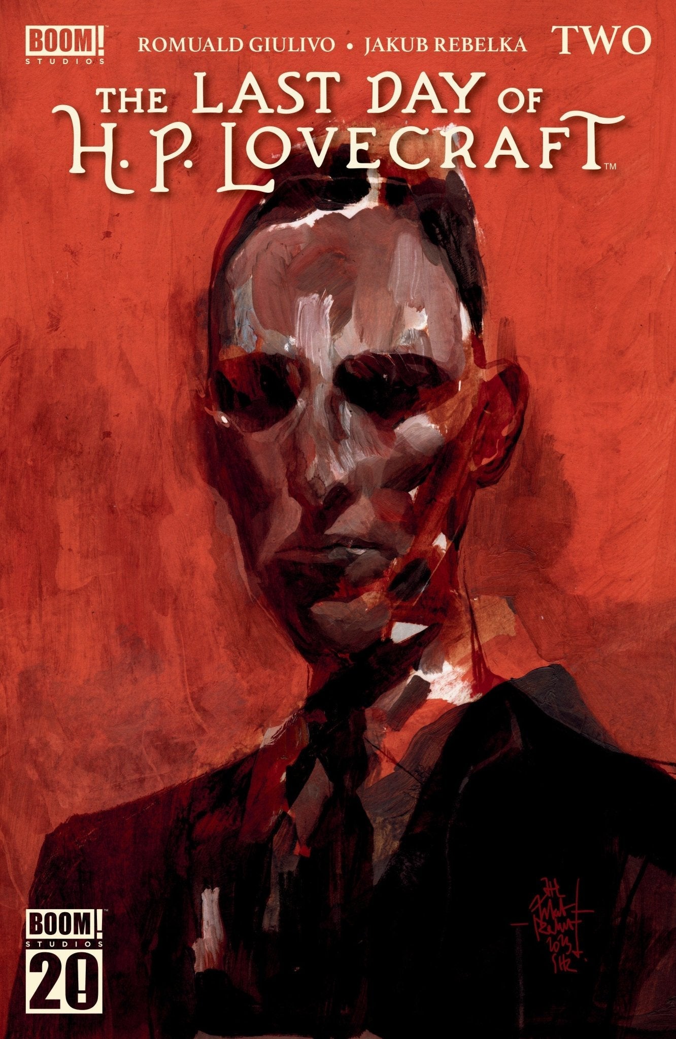 Comics - The Last Day Of H.P. Lovecraft 2 A Main (Dressed, Rebelka) - Fan-Tastic Cards & Comics - Boom! Studios
