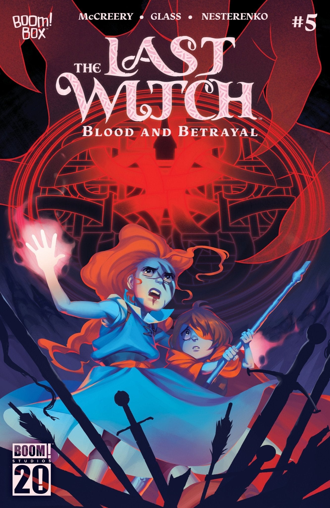 Comics - The Last Witch: Blood & Betrayal 5 A Main (Dressed, Glass) - Fan - Tastic Cards & Comics - Boom! Studios