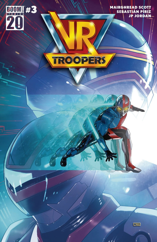 Comics - Vr Troopers 3 A Main (Dressed, Clarke) - Fan - Tastic Cards & Comics - Boom! Studios