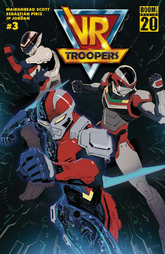 Comics - Vr Troopers 3 H Foc Reveal Variant (Dressed, Milonogiannis) - Fan - Tastic Cards & Comics - Boom! Studios