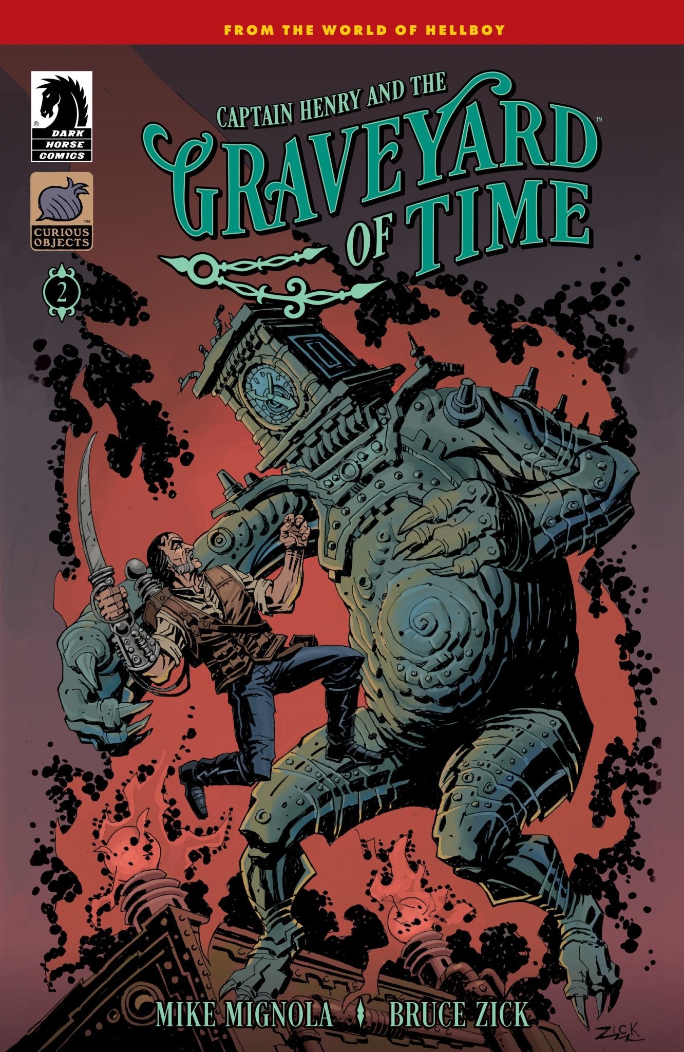 Comics - Captain Henry And The Graveyard Of Time 2 (Cover A) (Bruce Zick) - Fan - Tastic Cards & Comics - Dark Horse