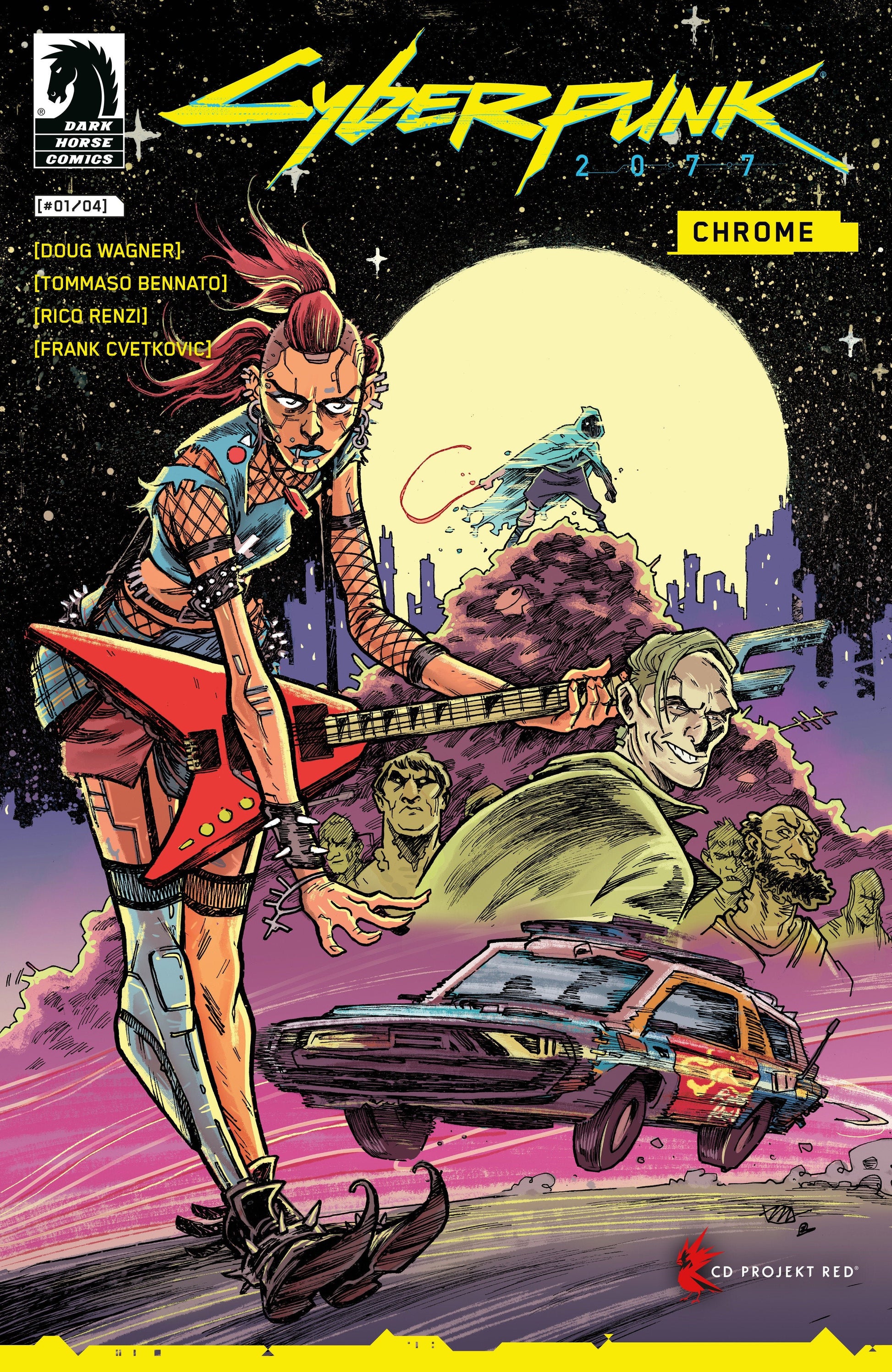 Comics - Cyberpunk 2077: Chrome 1 (Cover B) (Mark Laszlo) - Fan-Tastic Cards & Comics - Dark Horse