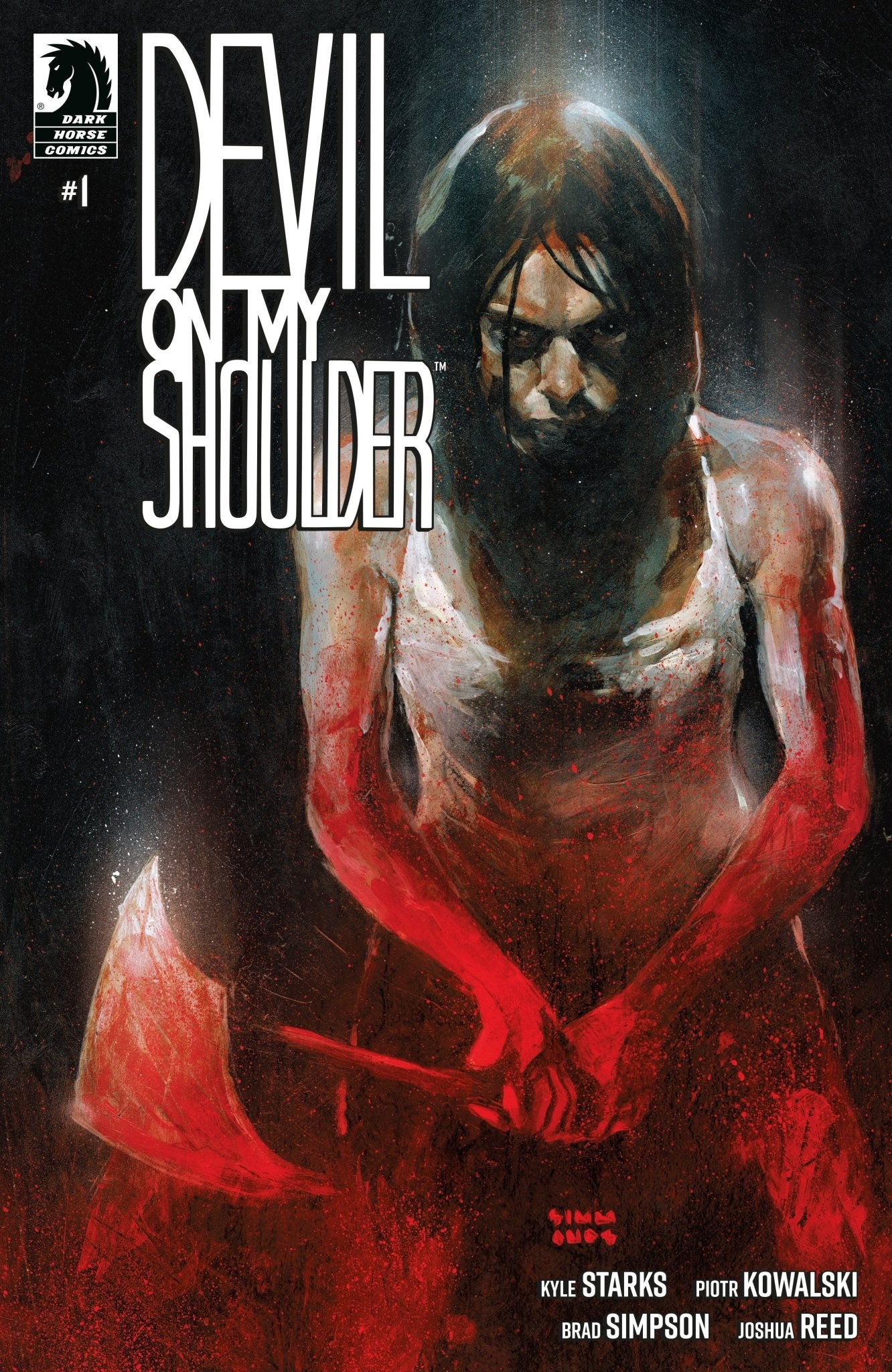 Comics - Devil On My Shoulder 1 (Cover B) (Martin Simmonds) - Fan - Tastic Cards & Comics - Dark Horse