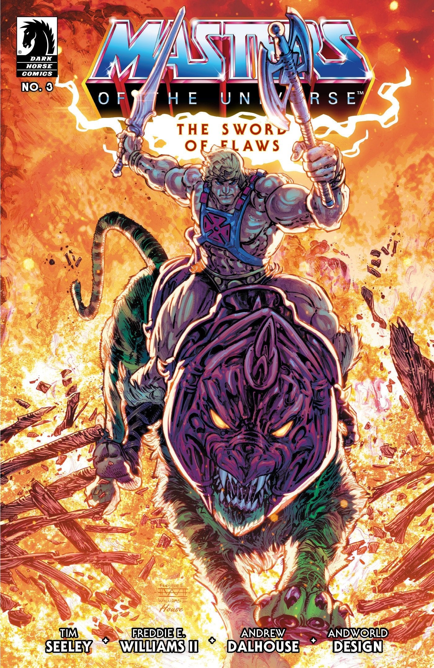 Comics - He Man And The Masters Of The Universe 3: The Sword Of Flaws Part 3 (Cover A) (Freddie E. Williams II) - Fan-Tastic Cards & Comics - Dark Horse