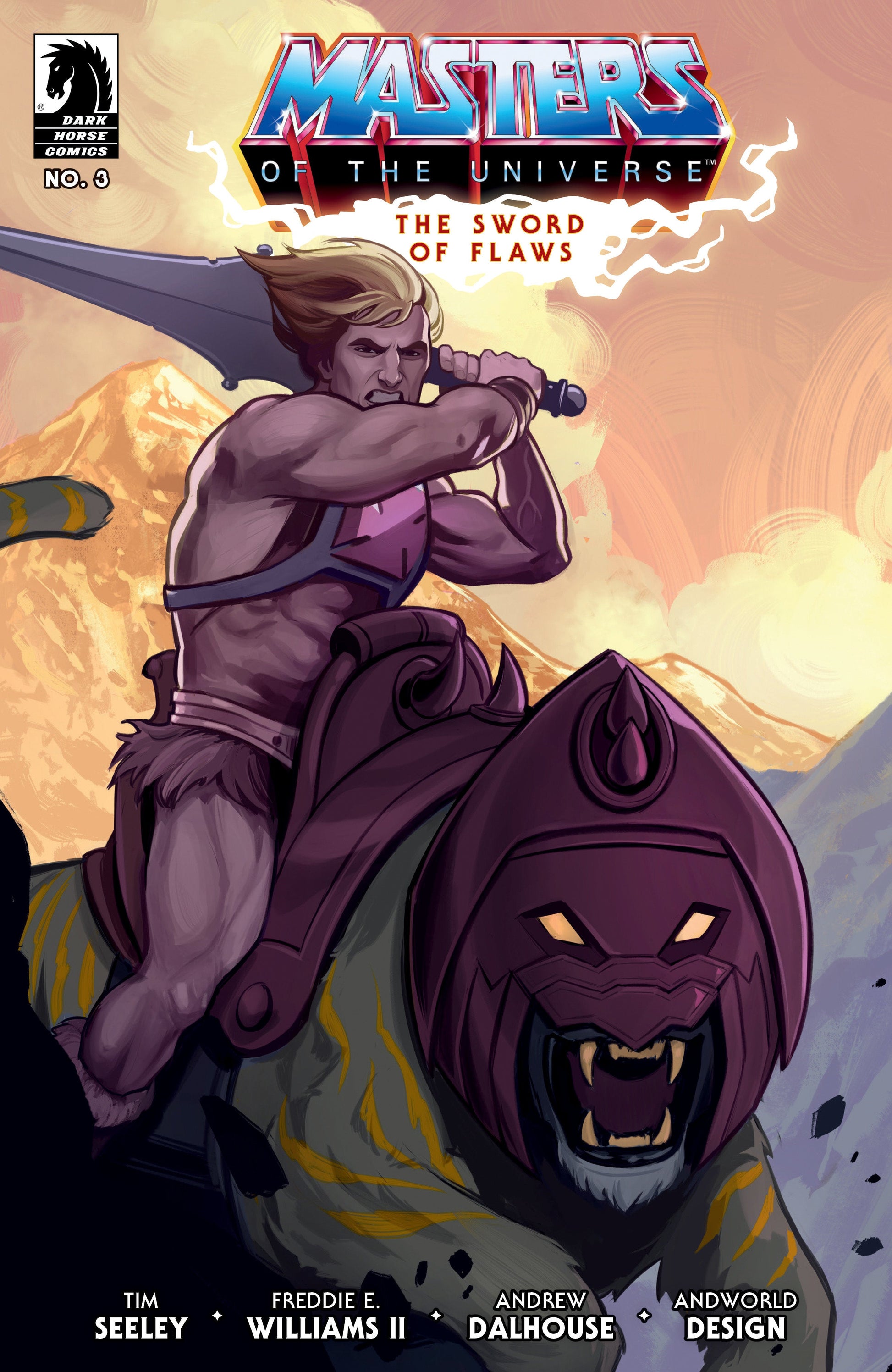 Comics - He Man And The Masters Of The Universe 3: The Sword Of Flaws Part 3 (Cover B) (Caitlin Yarsky) - Fan-Tastic Cards & Comics - Dark Horse