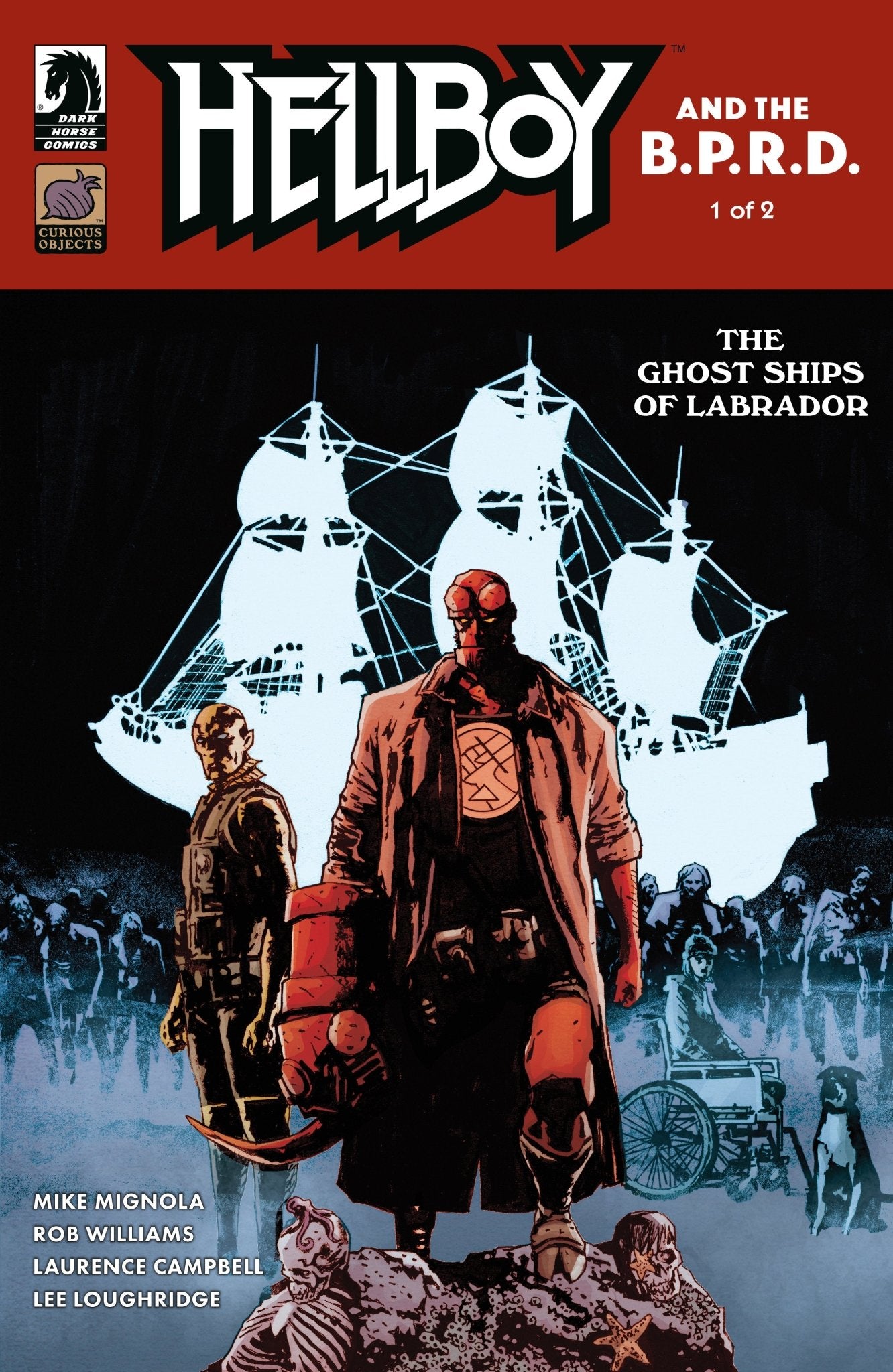 Comics - Hellboy And The B.P.R.D.: The Ghost Ships Of Labrador 1 (Cover A) (Laurence Campbell) - Fan - Tastic Cards & Comics - Dark Horse