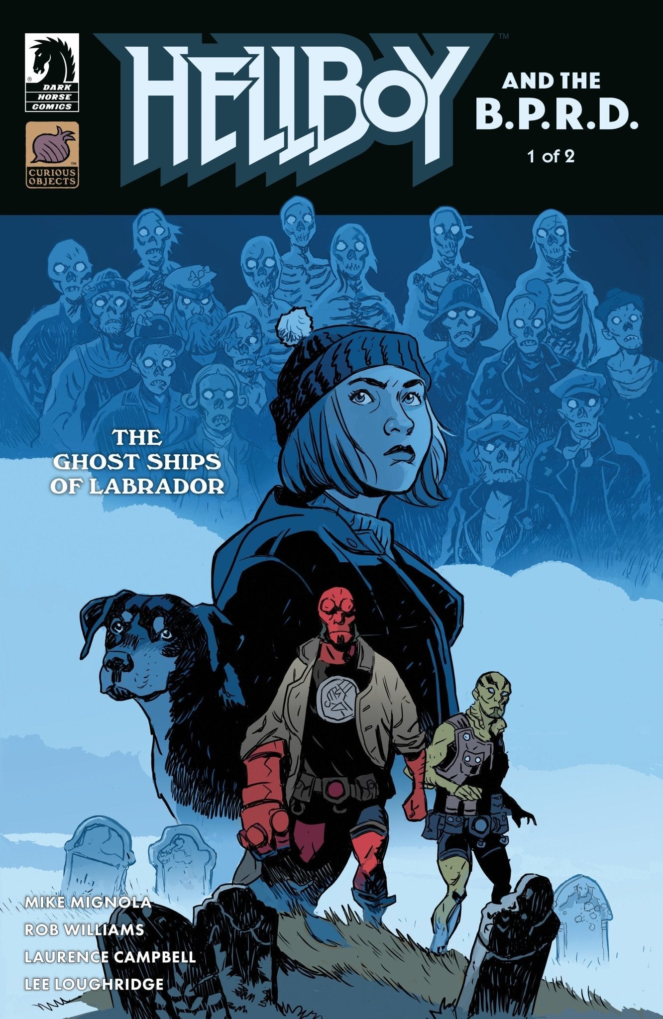 Comics - Hellboy And The B.P.R.D.: The Ghost Ships Of Labrador 1 (Cover B) (Matt Smith) - Fan-Tastic Cards & Comics - Dark Horse