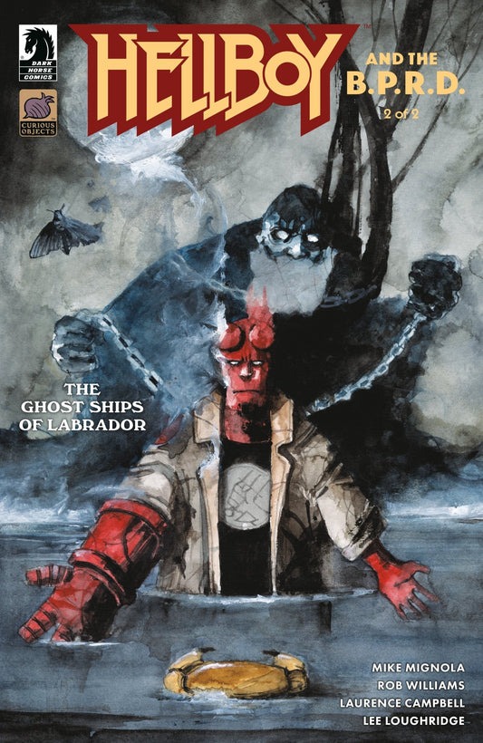 Comics - Hellboy And The B.P.R.D.: The Ghost Ships Of Labrador 2 (Cover B) (Daniele Serra) - Fan - Tastic Cards & Comics - Dark Horse