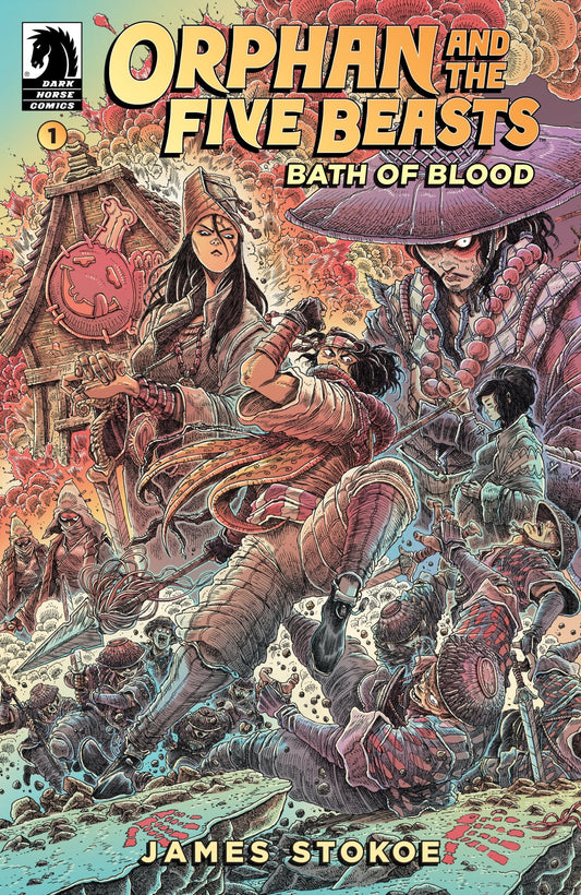 Comics - Orphan And The Five Beasts: Bath Of Blood 1 (Cover A) (James Stokoe) - Fan - Tastic Cards & Comics - Dark Horse