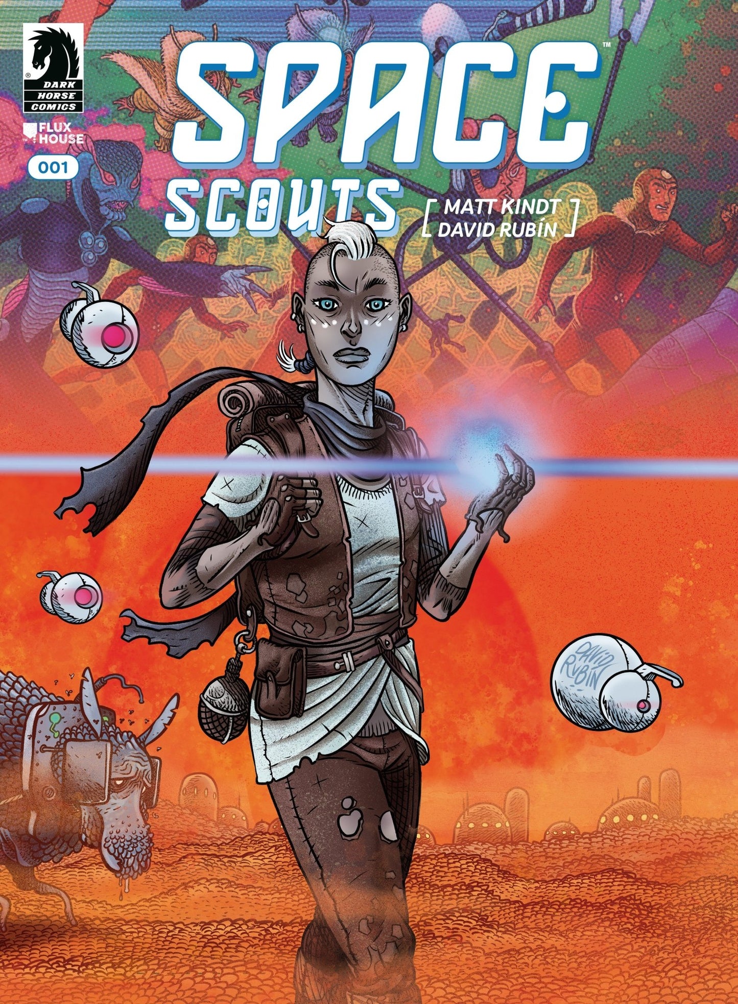 Comics - Space Scouts 1 (Cover A) (David Rubin) - Fan - Tastic Cards & Comics - Dark Horse