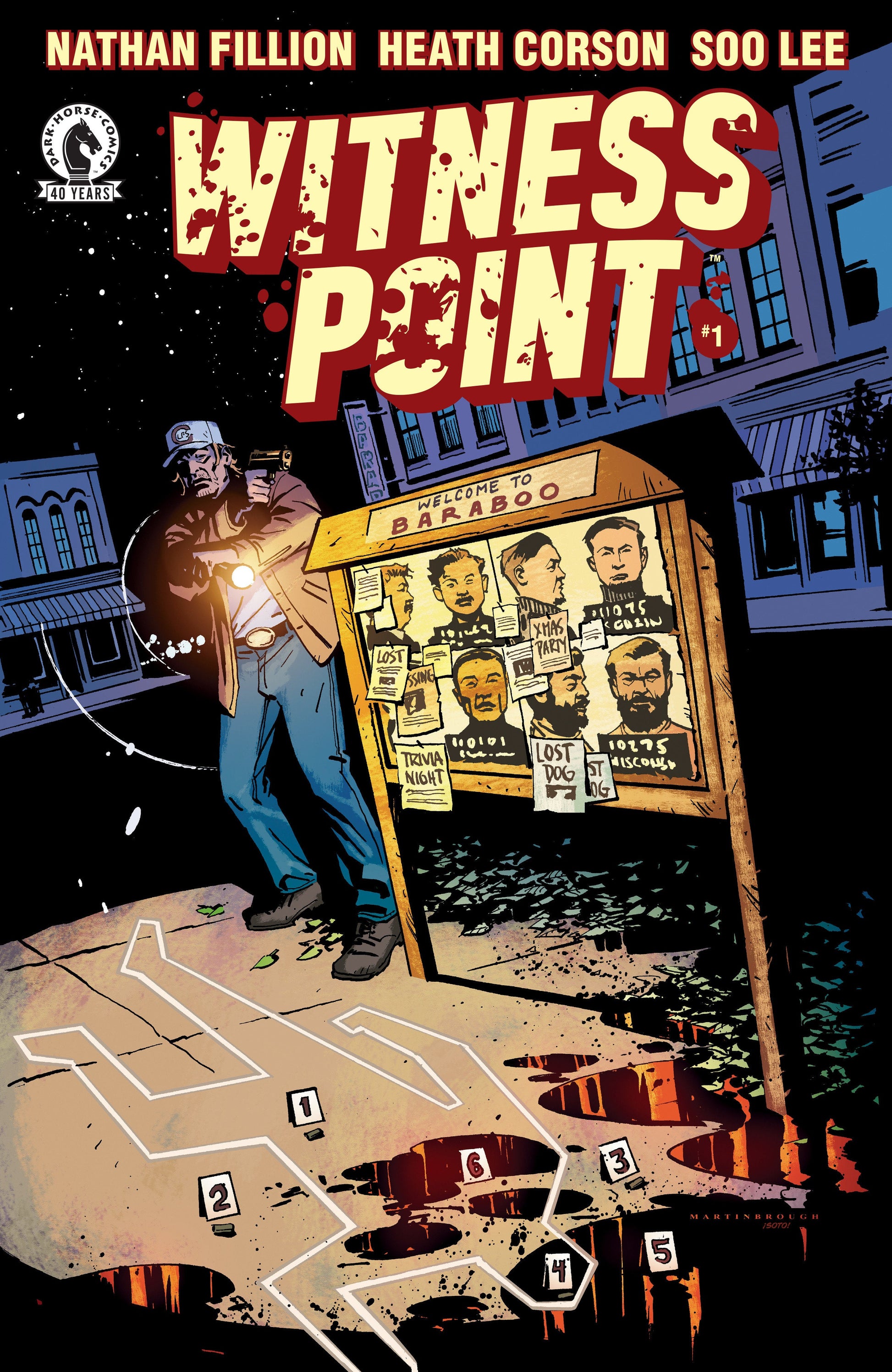 Comics - Witness Point 1 (Cover B) (Shawn Martinbrough) - Fan-Tastic Cards & Comics - Dark Horse