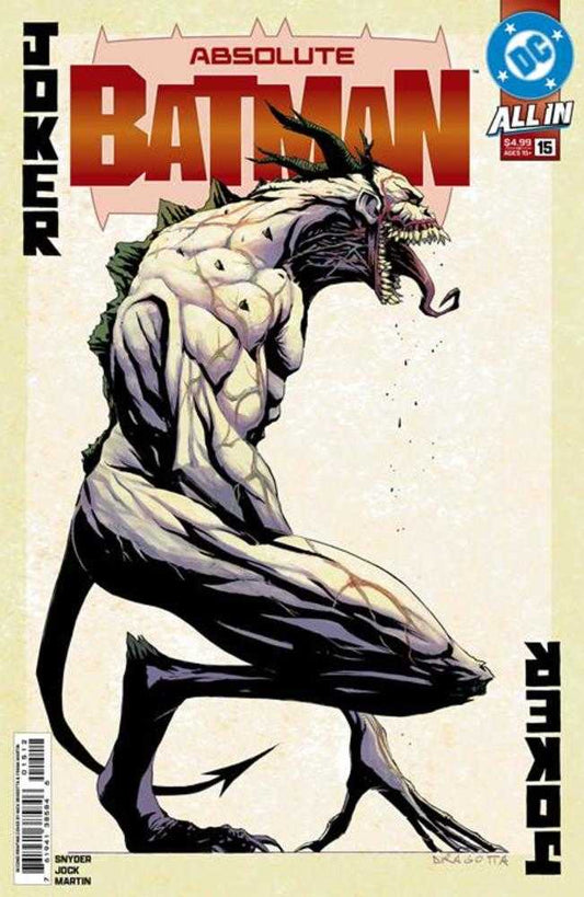 Comics - Absolute Batman 15 2nd Print Cover A Nick Dragotta - Fan-Tastic Cards & Comics - DC Comics