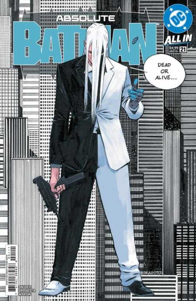 Comics - Absolute Batman 21 Cover A Nick Dragotta Two Face - Fan-Tastic Cards & Comics - DC Comics