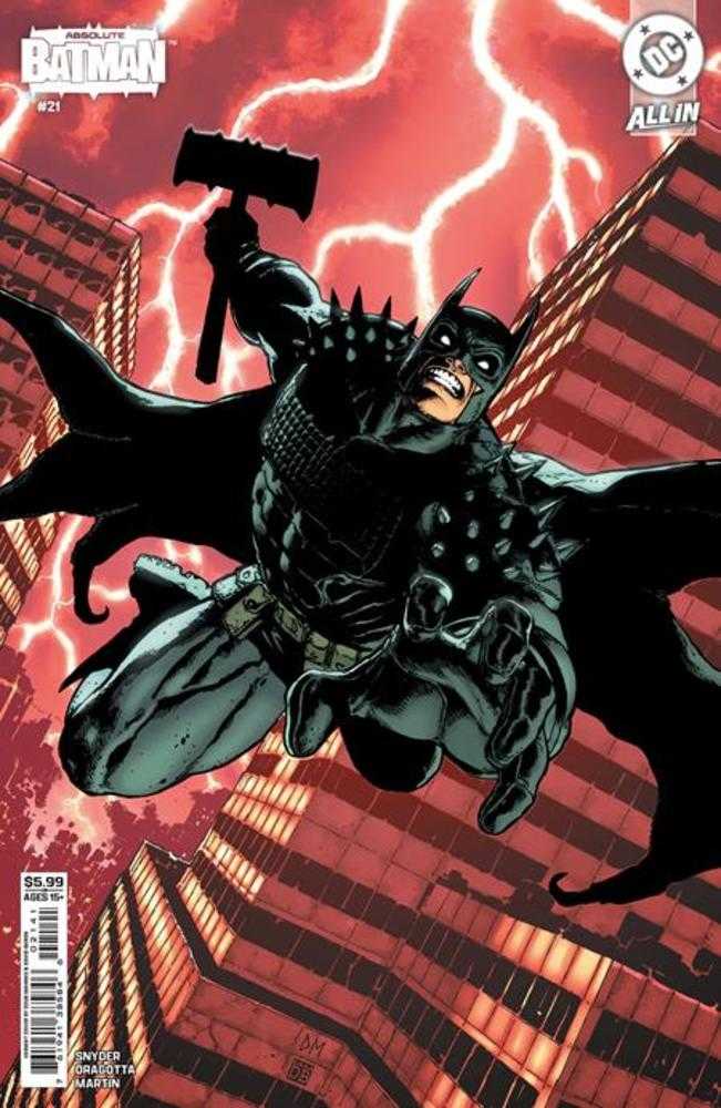 Comics - Absolute Batman 21 Cover D Doug Mahnke Card Stock Variant - Fan-Tastic Cards & Comics - DC Comics