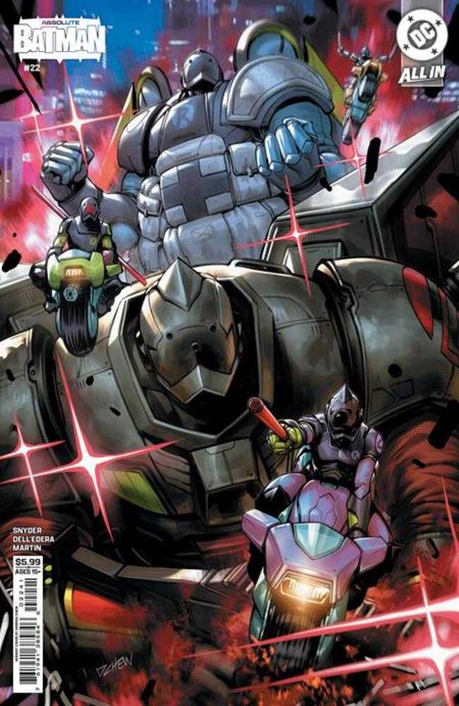Comics - Absolute Batman 22 Cover D Derrick Chew Card Stock Variant - Fan-Tastic Cards & Comics - DC Comics
