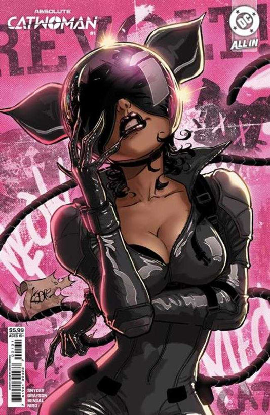 Comics - Absolute Catwoman 1 (Of 6) Cover C Kaare Andrews Card Stock Variant - Fan-Tastic Cards & Comics - DC Comics