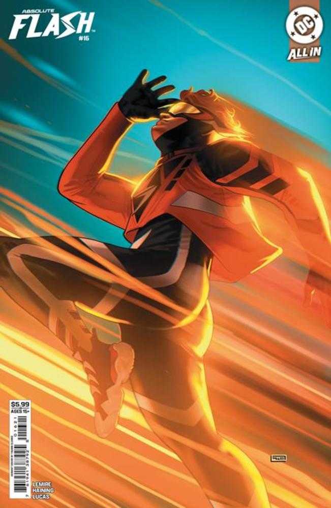 Comics - Absolute Flash 16 Cover B Taurin Clarke Card Stock Variant - Fan-Tastic Cards & Comics - DC Comics