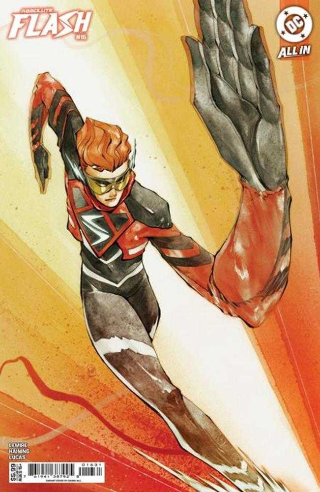 Comics - Absolute Flash 16 Cover C Chuma Hill Card Stock Variant - Fan-Tastic Cards & Comics - DC Comics