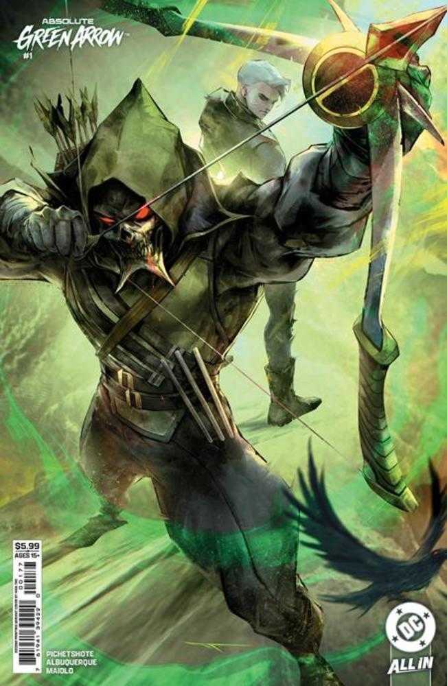 Comics - Absolute Green Arrow 1 (Of 6) 2nd Print Cover B Ivan Tao Card Stock Variant - Fan-Tastic Cards & Comics - DC Comics